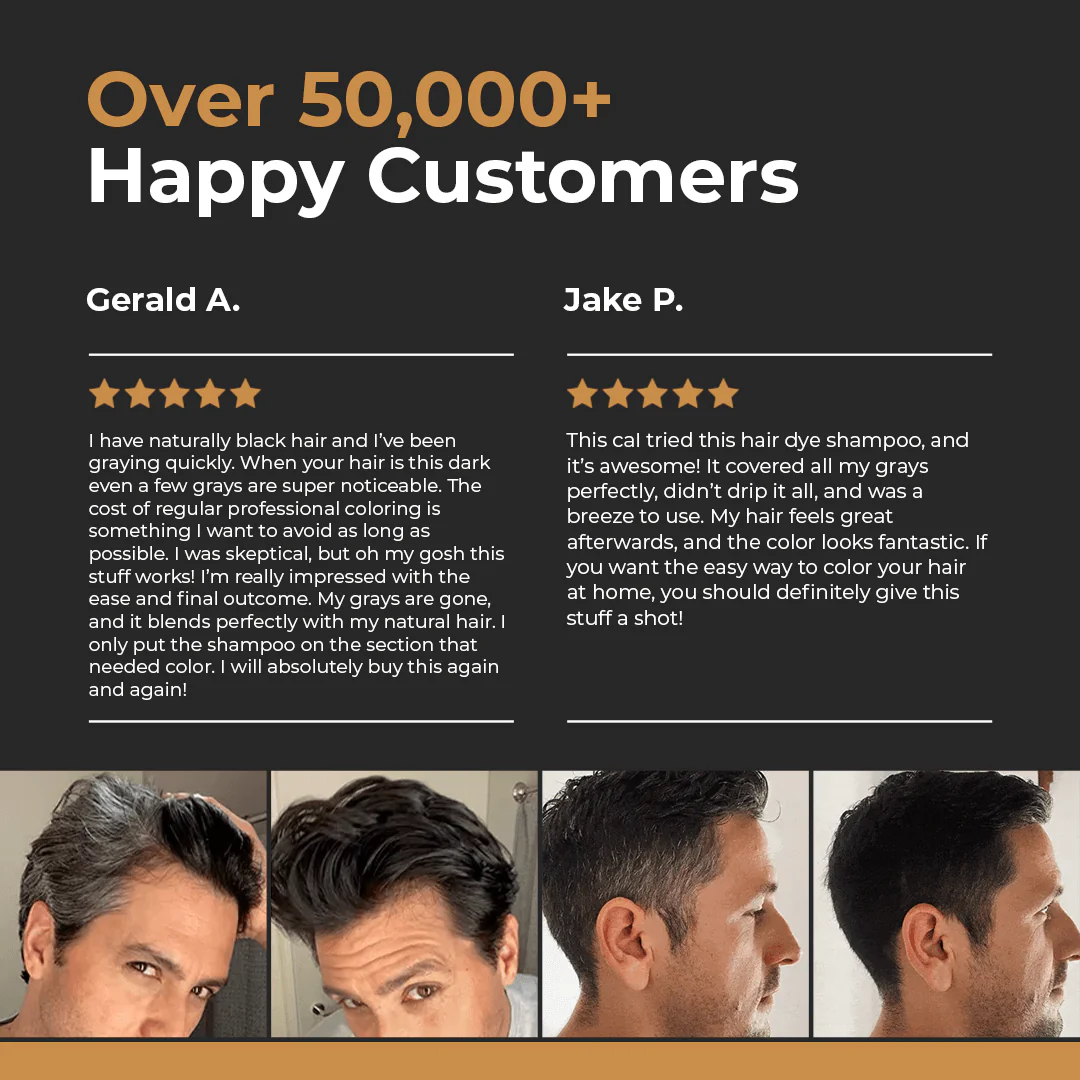 SPARTAN™ - Instant Hair Dye Shampoo - Image 4